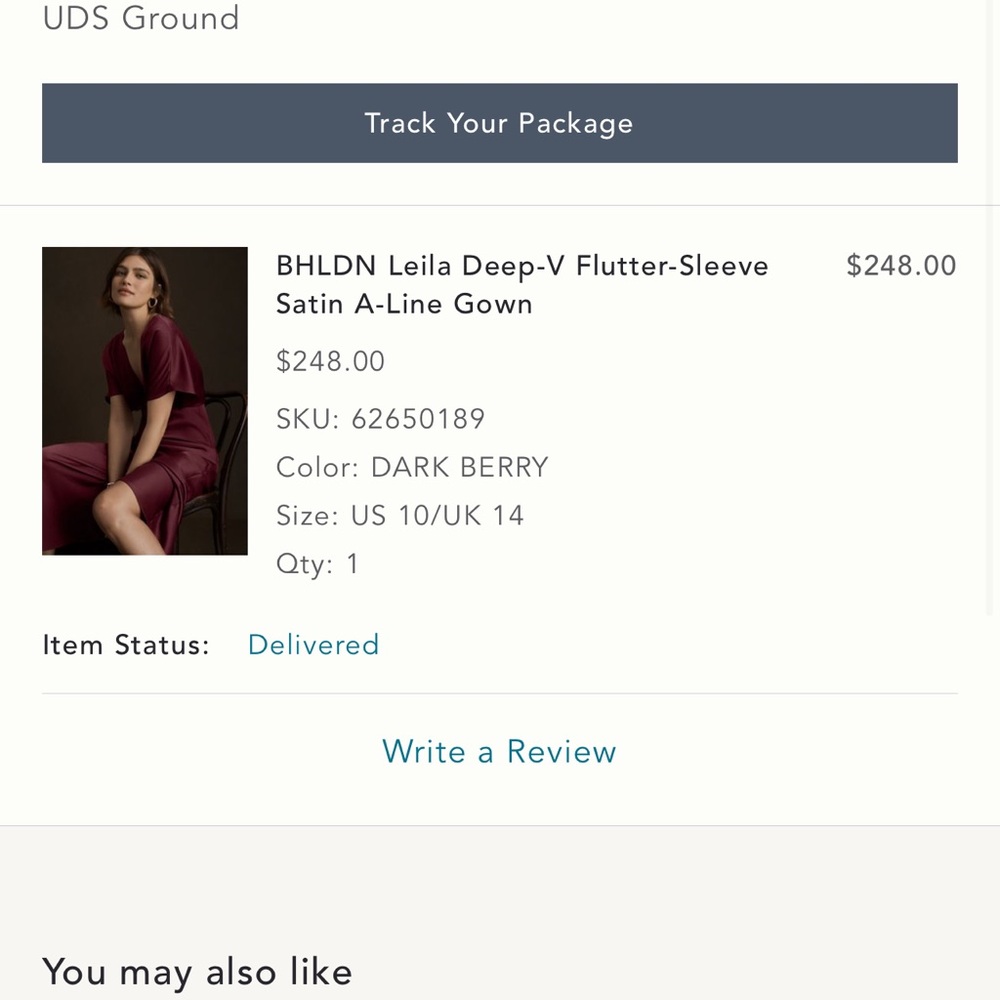 BHLDN from Anthropologie dress